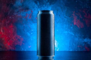 - Tandlægerne Gammel Strand - front view energy drink in can on blue background 2023 11 27 05 05 10 utc - Everything about teeth
